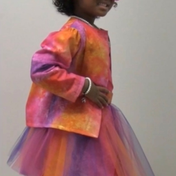 Colorful Tutu & Jacket - Picture 2 of 2